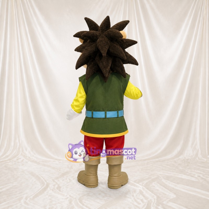 Hedgehog Boy Mascot Costume Full Body for Adults School Events