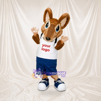 Mouse Athlete Mascot Costume Full Body for Adults Sports Events