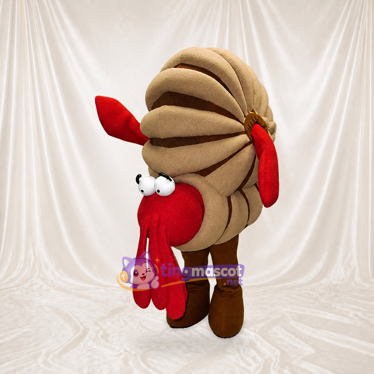 Bernard l'ermite Costume de mascotte intégral pour adultes Événements scolaires Bernard l'ermite Costume de mascotte intégral pour adultes Événements scolaires