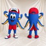 Athlète Poulpe Costume de mascotte intégral pour adultes Événements sportifs