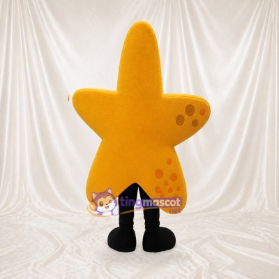Starfish Mascot Costume Full Body for Adults School Events
