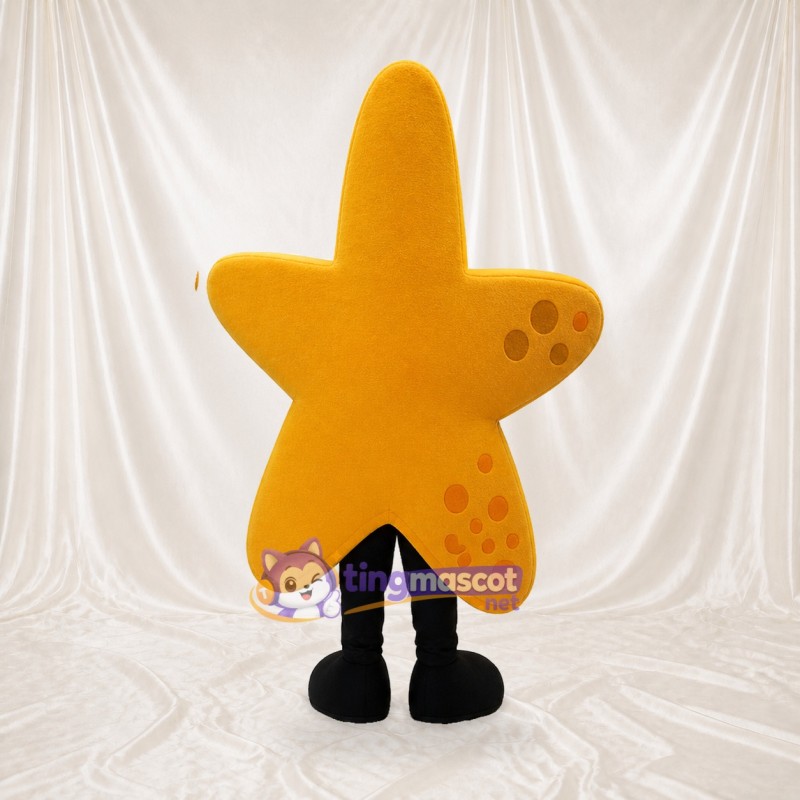 Starfish Mascot Costume Full Body for Adults School Events