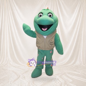 Fille Monstre Marin Costume de mascotte intégral pour adultes Aquariums