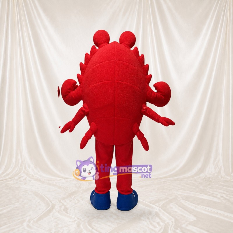 Crab Mascot Costume Full Body for Adults School Events