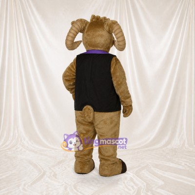Ram Gentleman Mascot Costume Full Body for Adults Promotions