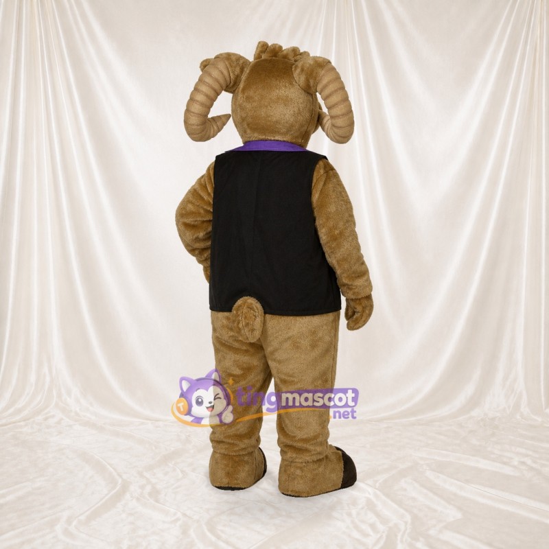 Ram Gentleman Mascot Costume Full Body for Adults Promotions