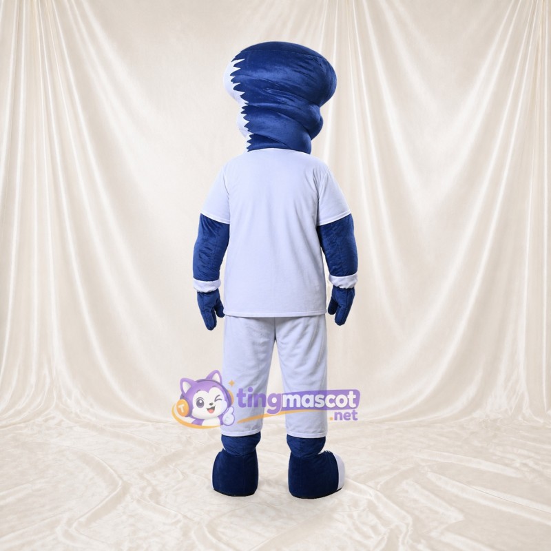 Athlète Tornade Costume de mascotte intégral pour adultes Événements sportifs