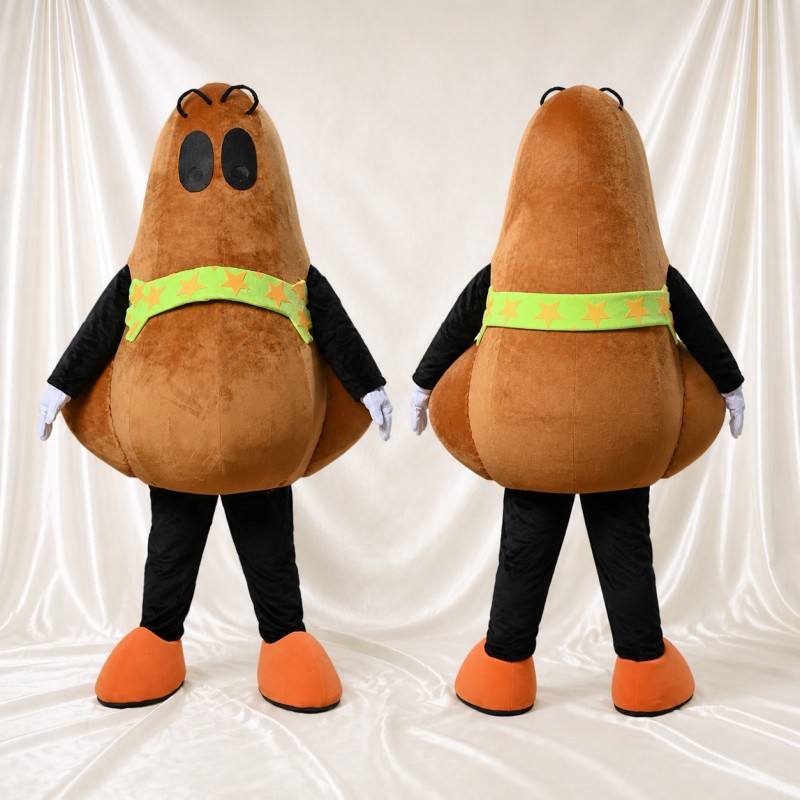 Potato Character Mascot Costume Full Body for Adults Food Events