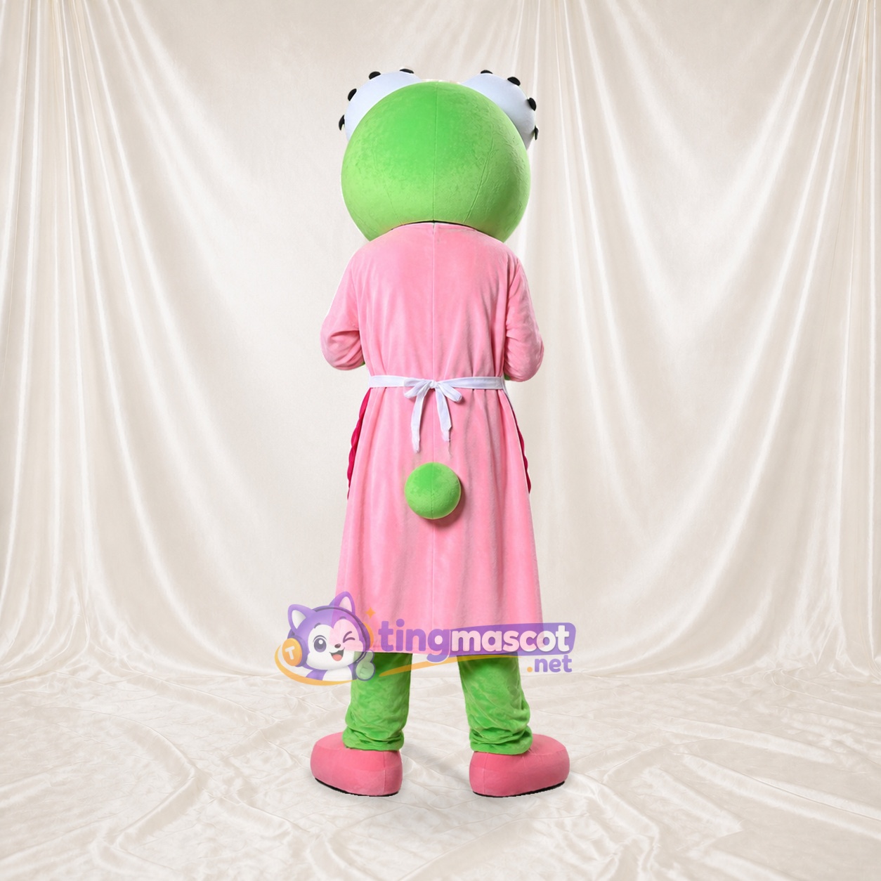 Frog Girl Mascot Costume Full Body for Adults School Events Frog Girl Mascot Costume Full Body for Adults School Events