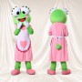Frog Girl Mascot Costume Full Body for Adults School Events