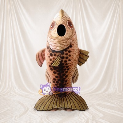 Fish Mascot Costume Full Body for Adults School Events