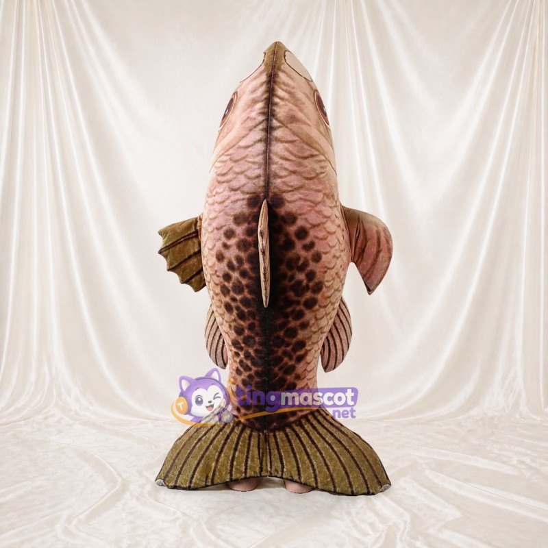 Fish Mascot Costume Full Body for Adults School Events