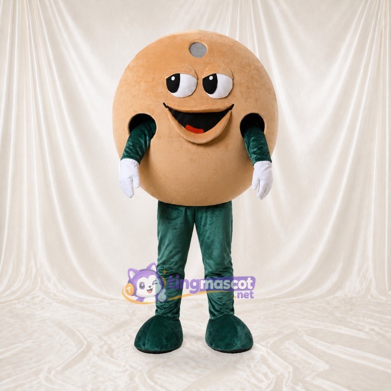 Tan Potato Character Mascot Costume Full Body for Adults Food Events