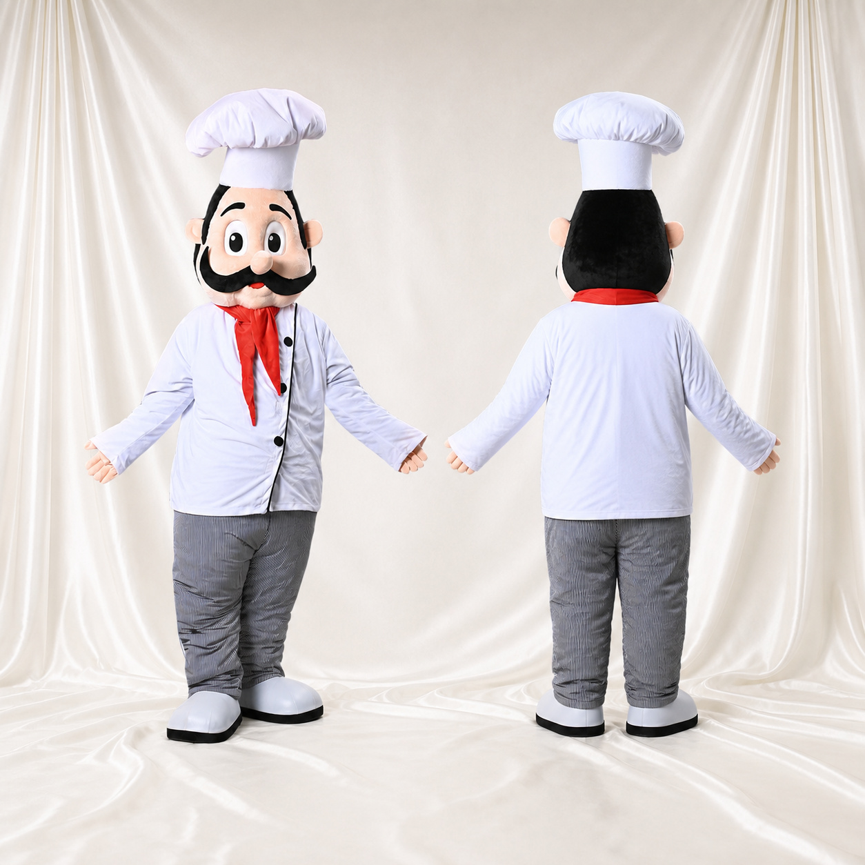 Chef Man Mascot Costume Full Body for Adults Promotions