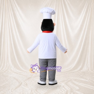 Chef Man Mascot Costume Full Body for Adults Promotions