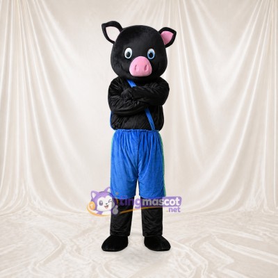 Pig Athlete Mascot Costume Full Body for Adults Sports Events