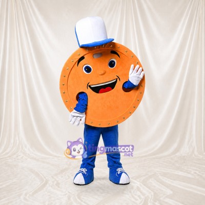 Coin Character Mascot Costume Full Body for Adults Promotions