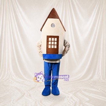 Personnage de maison Costume de mascotte intégral pour adultes Promotions