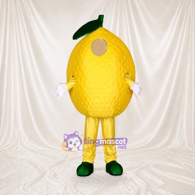 Citron Costume de mascotte intégral pour adultes Événements gastronomiques