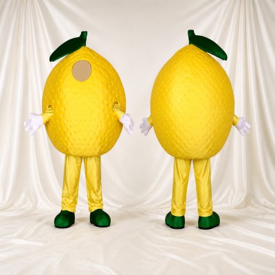 Citron Costume de mascotte intégral pour adultes Événements gastronomiques