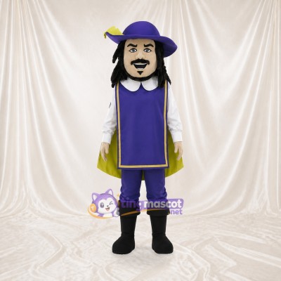 Historic Gentleman Mascot Costume Full Body for Adults Promotions
