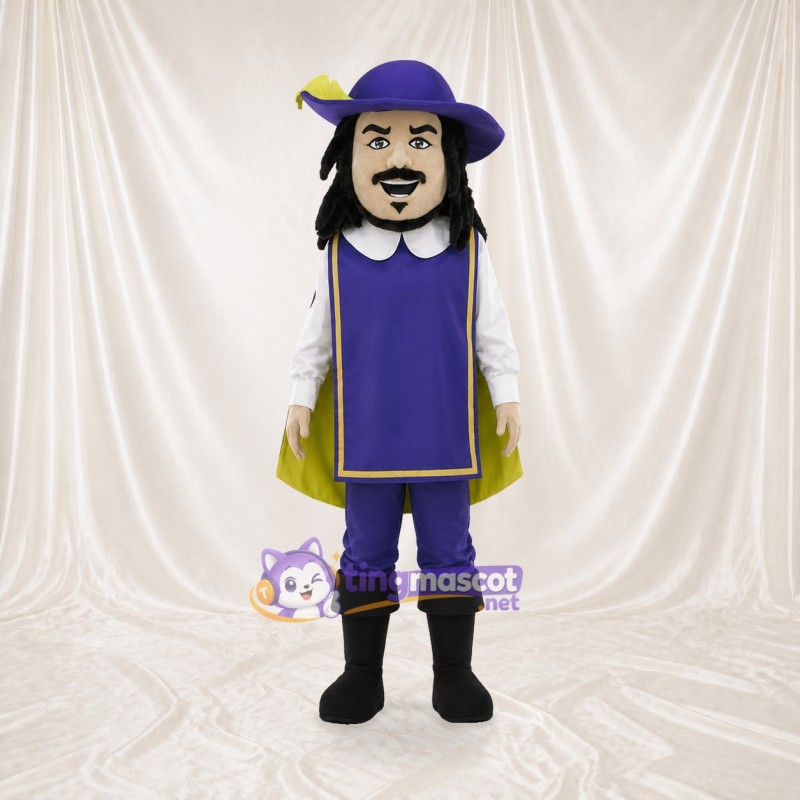Historic Gentleman Mascot Costume Full Body for Adults Promotions