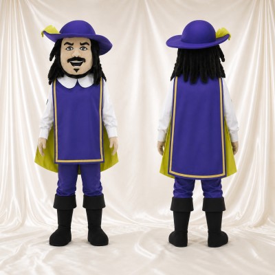 Historic Gentleman Mascot Costume Full Body for Adults Promotions