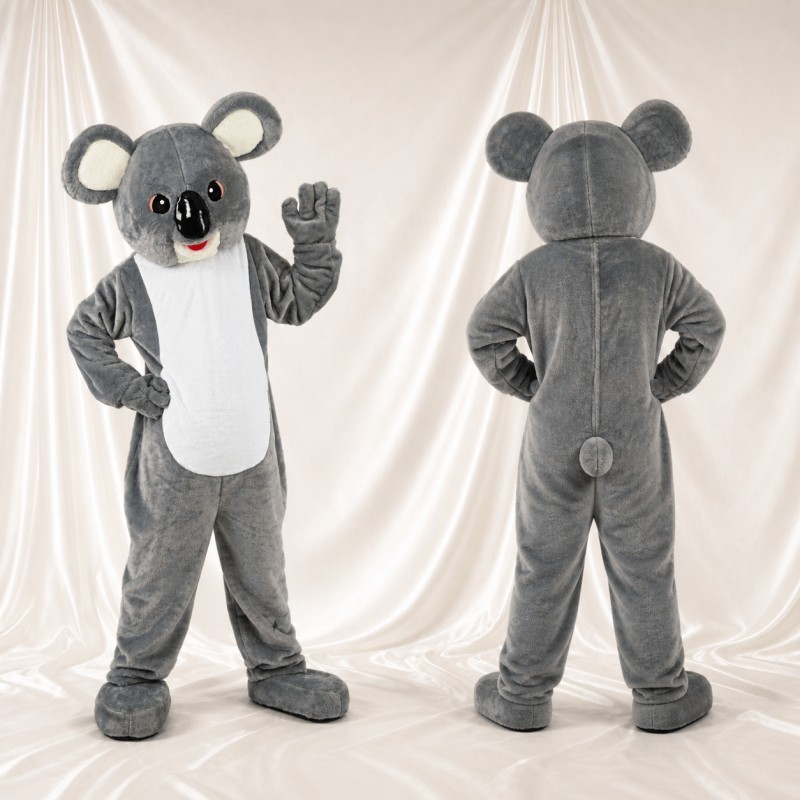 Koala Mascot Costume Full Body for Adults School Events