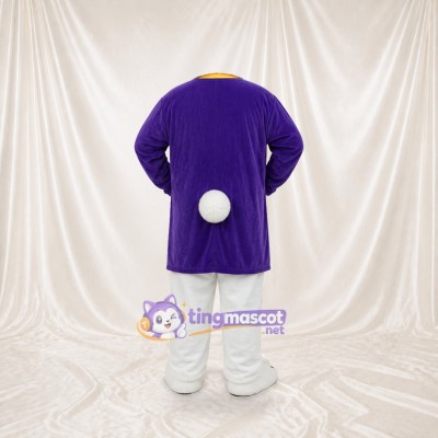 Rabbit Gentleman Mascot Costume Full Body for Adults Promotions