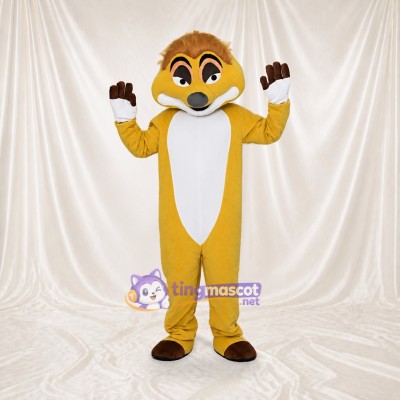 Suricate Costume de mascotte intégral pour adultes Événements scolaires
