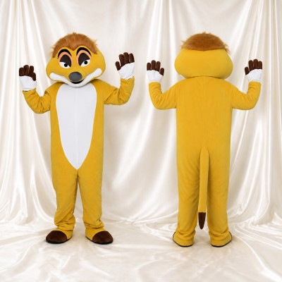 Suricate Costume de mascotte intégral pour adultes Événements scolaires