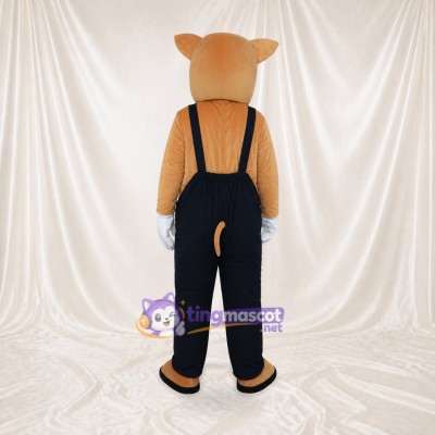 Baker Pig Mascot Costume Full Body for Adults Promotions