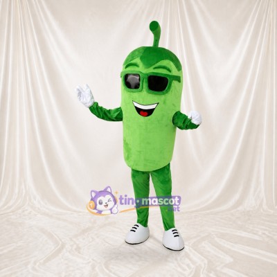 Front Bold Capsule Character Mascot Costume Full Body for Adults Promotions