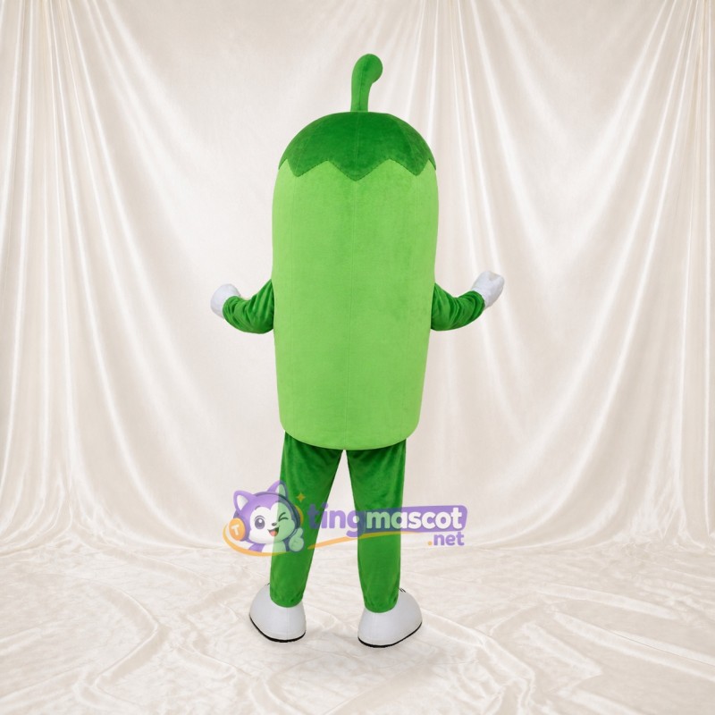 Front Bold Capsule Character Mascot Costume Full Body for Adults Promotions