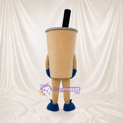 Bubble Tea Cup Mascot Costume Full Body for Adults Food Events
