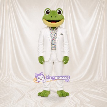 Frog Doctor Mascot Costume Full Body for Adults Promotions