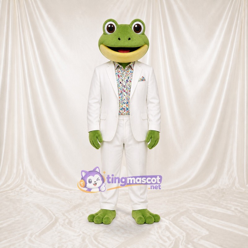 Frog Doctor Mascot Costume Full Body for Adults Promotions