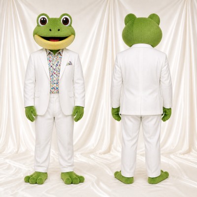 Frog Doctor Mascot Costume Full Body for Adults Promotions