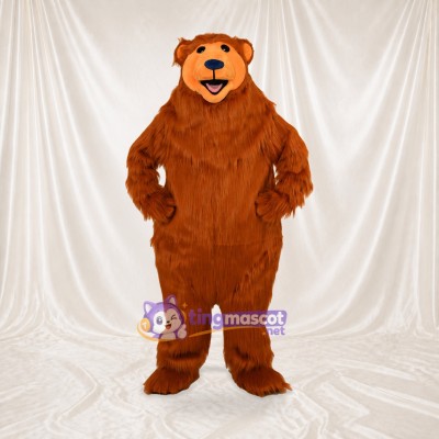 Bigfoot Mascot Costume Full Body for Adults School Events