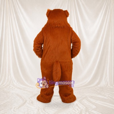 Bigfoot Mascot Costume Full Body for Adults School Events