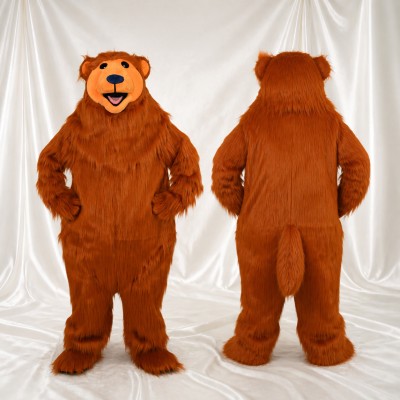 Bigfoot Mascot Costume Full Body for Adults School Events