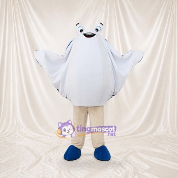 Stingray Mascot Costume Full Body for Adults School Events