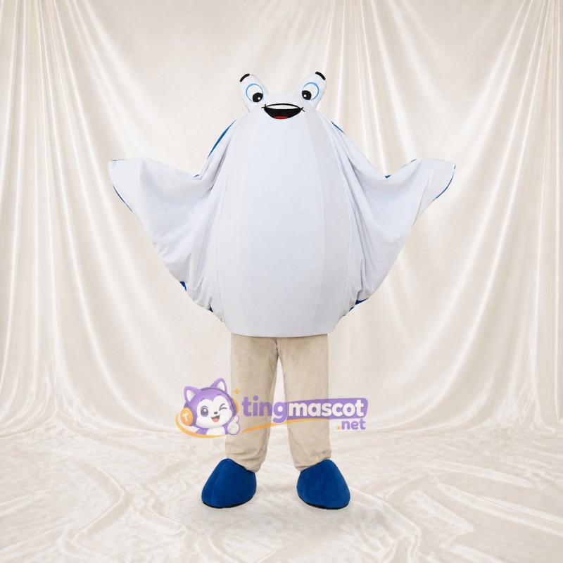 Stingray Mascot Costume Full Body for Adults School Events