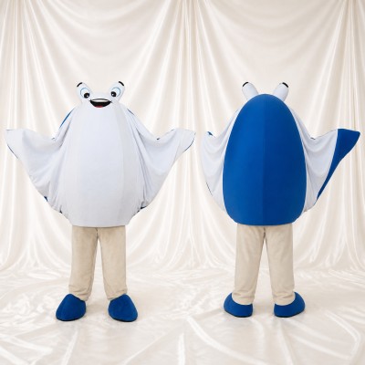 Stingray Mascot Costume Full Body for Adults School Events