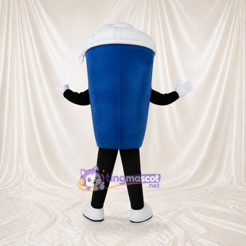 Popcorn Cup Mascot Costume Full Body for Adults Food Events