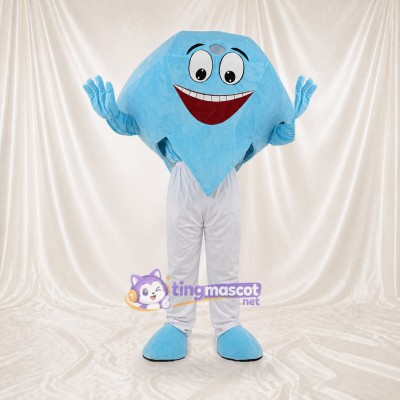 Diamond Character Mascot Costume Full Body for Adults Promotions