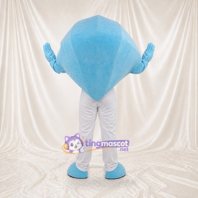 Diamond Character Mascot Costume Full Body for Adults Promotions